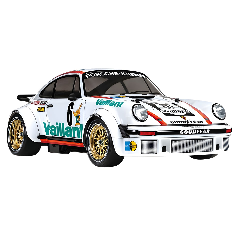 Tamiya Porsche 934 Coupe Vaillant 1976 TA02SW 45th Anniversary Edition RC Car Kit 47477