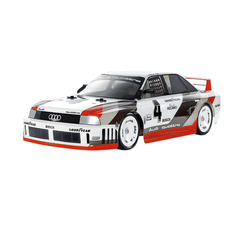 Tamiya RC 1/10 Audi 90 Quattro Racing (Painted Body) TT-02 AWD Kit