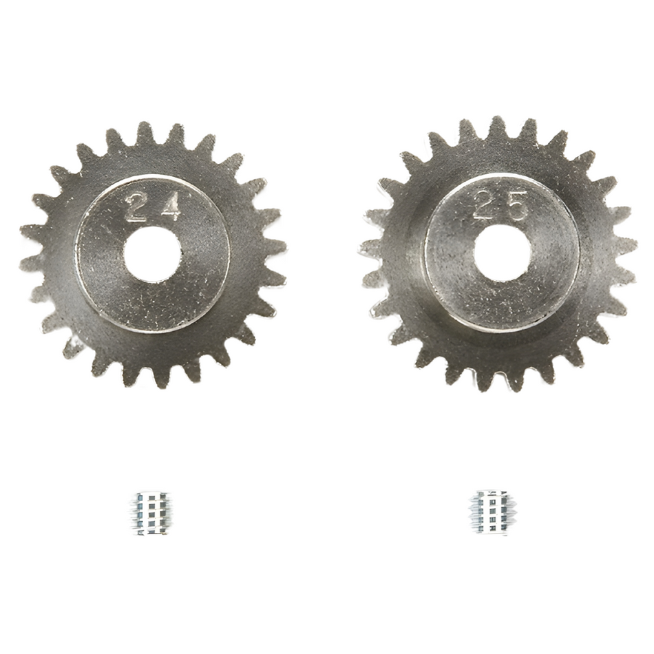 Tamiya RC Pinion Gear Set 24T & 25T AV (SP-477) 50477
