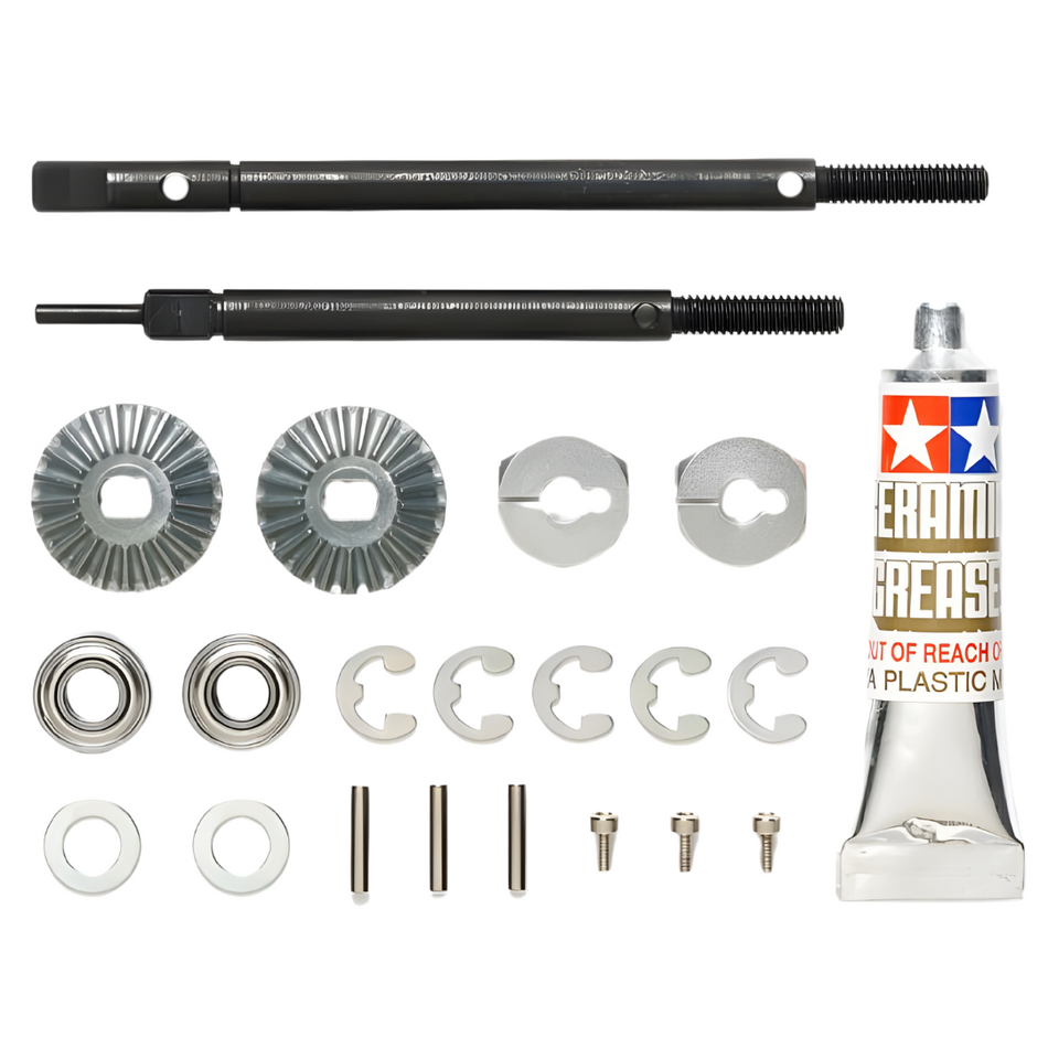 Tamiya Reinforced Axle Shaft Set for 1/14 RC Tractor Semi Truck 56554