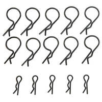 Tamiya Snap Pin Set Body Clips TA01 TA02 TT01 TT02 TL01 TRF419 10pcs 50197