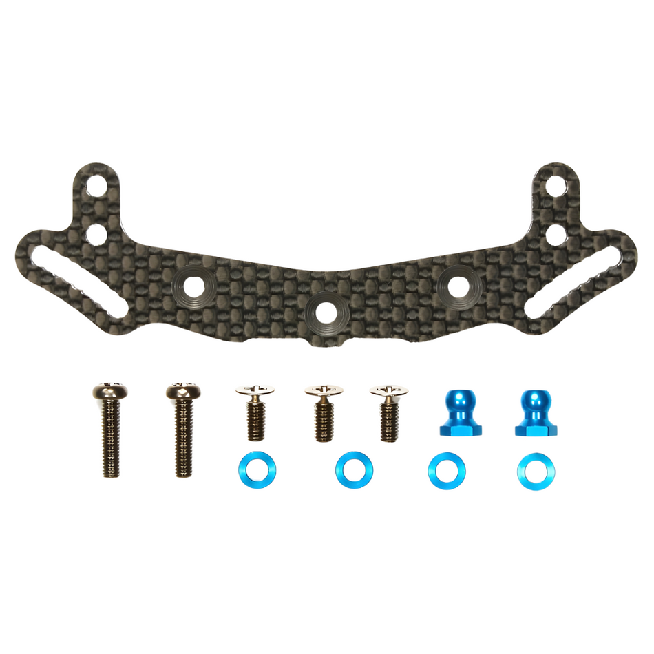 Tamiya TB-04 Carbon Damper Stay Shock Tower Rear (OP-1524) 54524