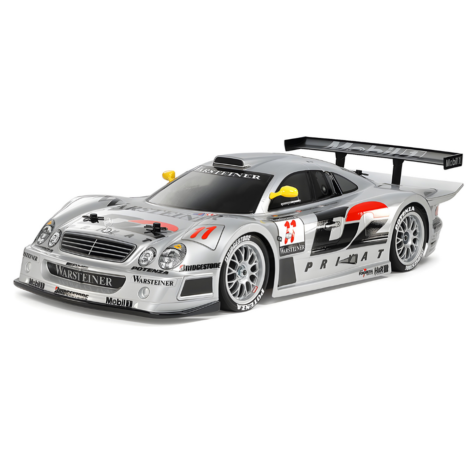 Tamiya TC-01 1997 Mercedes-Benz CLK-GTR Electric 4WD On-Road 1/10 RC Car Kit 58731