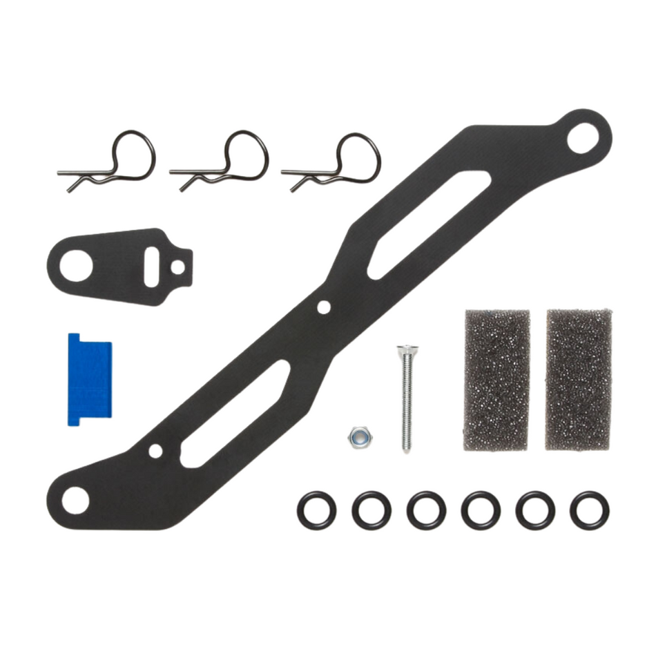 Tamiya TT-02 FRP Battery Plate & Transponder Mount Set 54555