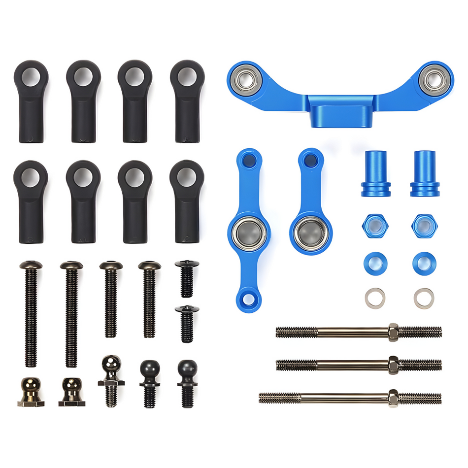 Tamiya TT-02S Aluminium Steering Set Tie Rods & Bell Crank Set (OP-1965) 54965