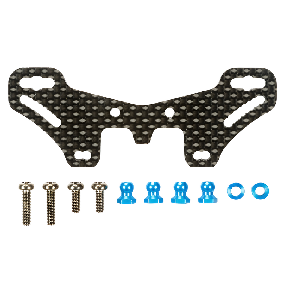 Tamiya TT-02 Type-S Carbon Damper Stay (Rear) (OP-1633) 54633