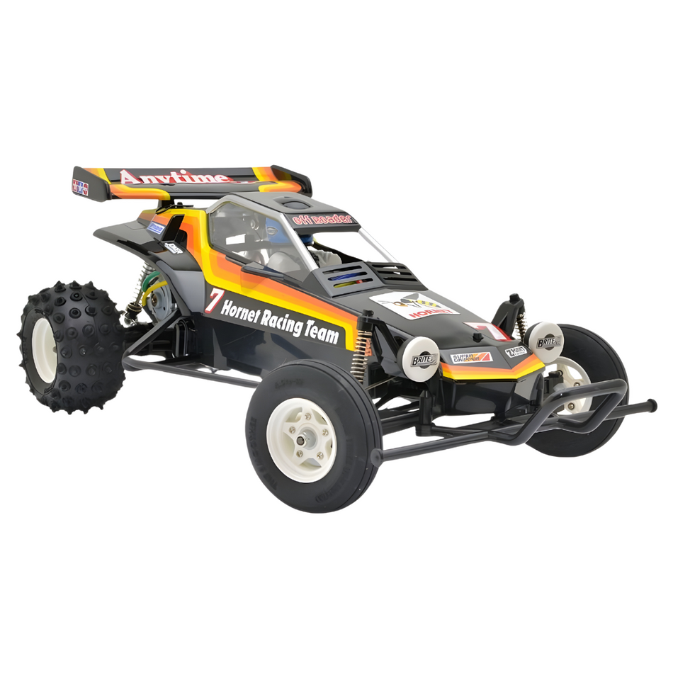 Tamiya The Hornet 1/10 2WD 2004 RC Buggy Assembly Kit with Hobbywing ESC 58336-600