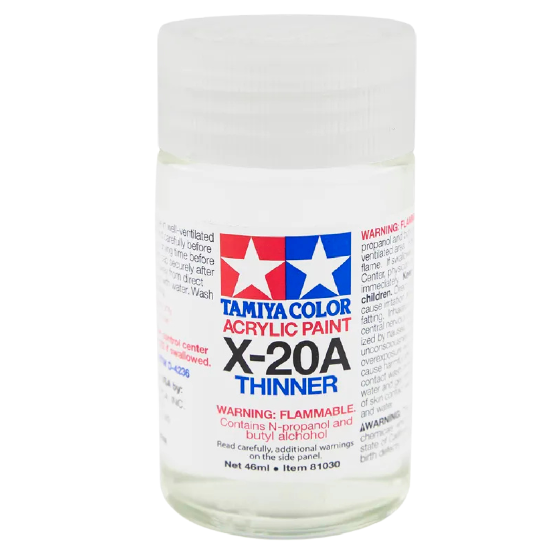 Tamiya X 20A Acrylic Thinner 40ml 81030 OZRC Tamiya X 20A Acrylic Thinner 40ml 81030 OZRC
