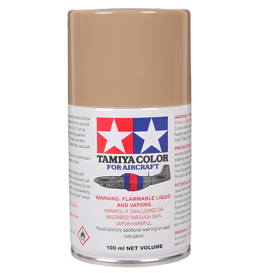 Tamiya AS-15 Tan (USAF) Aircraft Spray Paint 100ml 86515