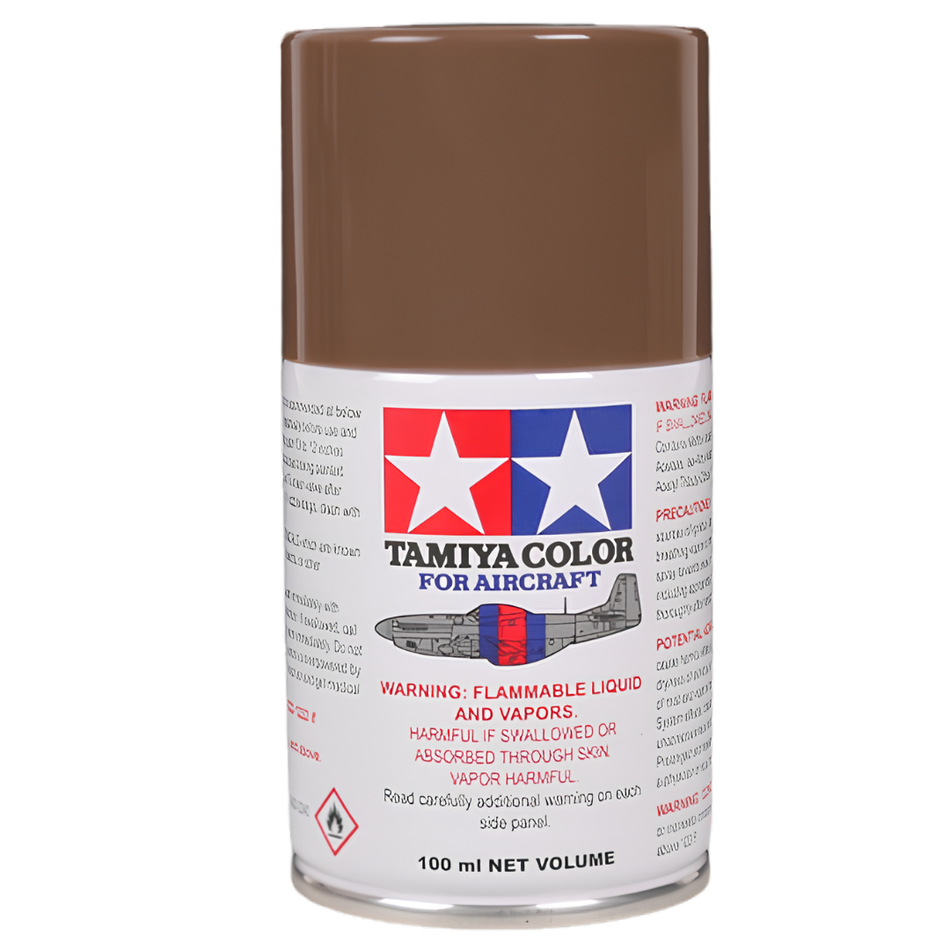 Tamiya AS-22 Dark Earth Aircraft Spray Paint 100ml 86522