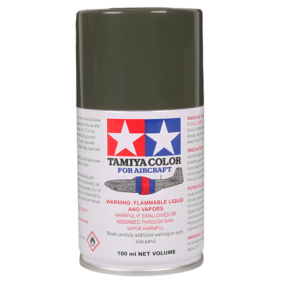 Tamiya AS-30 Dark Green 2 (RAF) Aircraft Spray Paint 100ml 86530