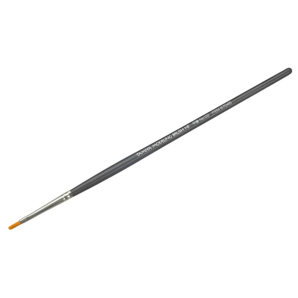 Tamiya High Finish Flat Brush No.02 2mm 87045-000