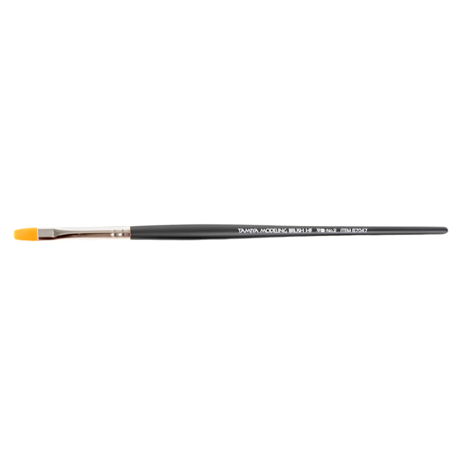 Tamiya High Finish Flat Brush No.2 6mm 87047