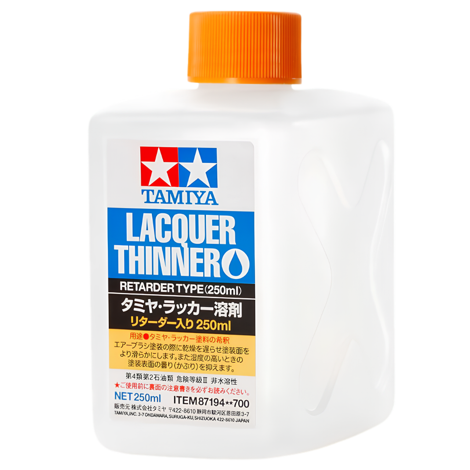 Tamiya Lacquer Thinner (Retarder Type) 250ml 87194