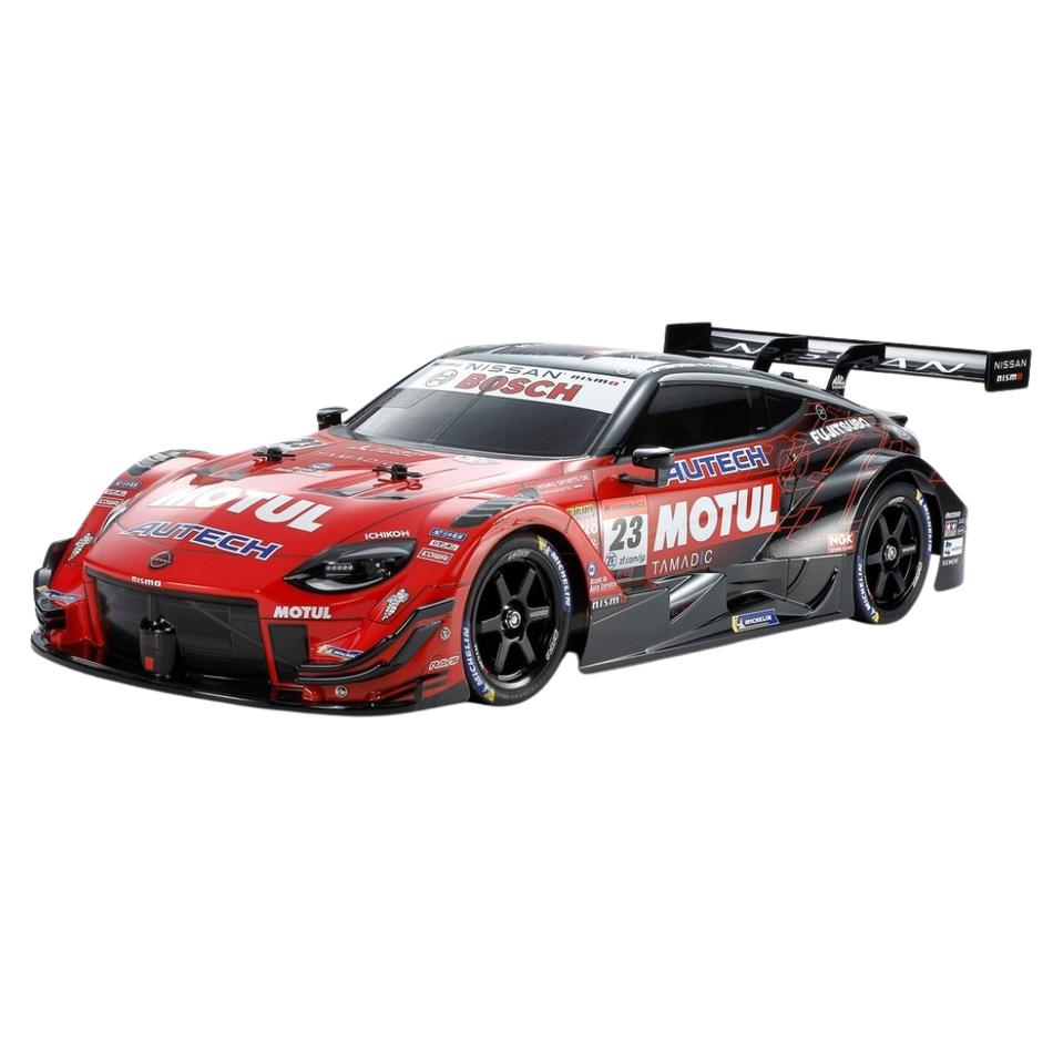 Tamiya Nissan MOTUL AUTECH Z Red & Black Painted Body TT-02 1/10 RC Kit 47503-600