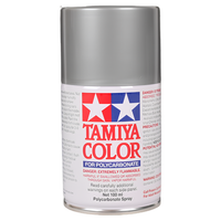 Tamiya PS-12 Silver Polycarbonate Spray Paint 100ml 86012