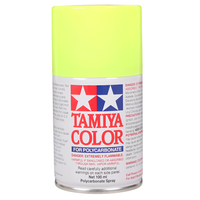 Tamiya PS-27 Fluorescent Yellow Polycarbonate Spray Paint 100ml 86027