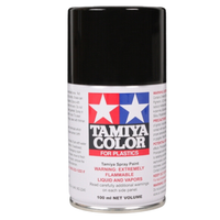 Tamiya TS-14 Black Lacquer Spray Paint 100ml 85014
