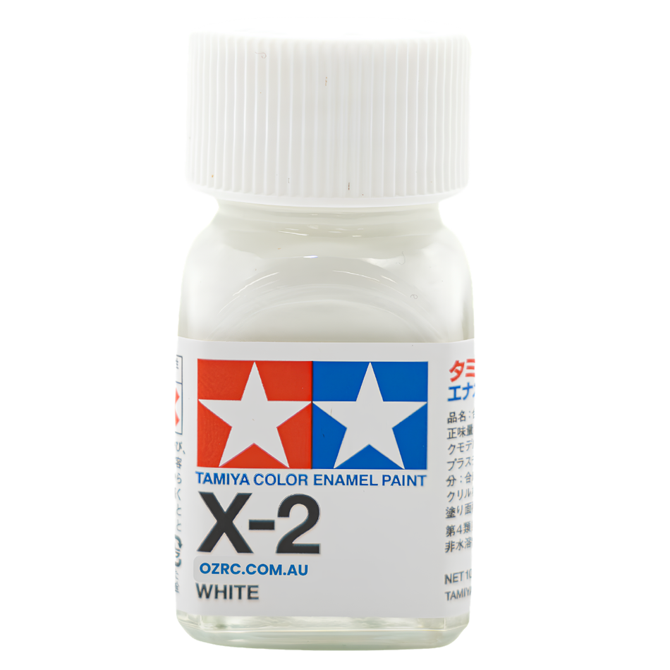 Tamiya X-2 White Enamel Paint 10ml 80002