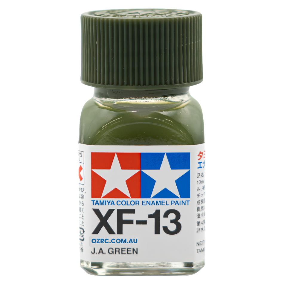 Tamiya XF-13 J.A. Green Enamel Paint 10ml 80313