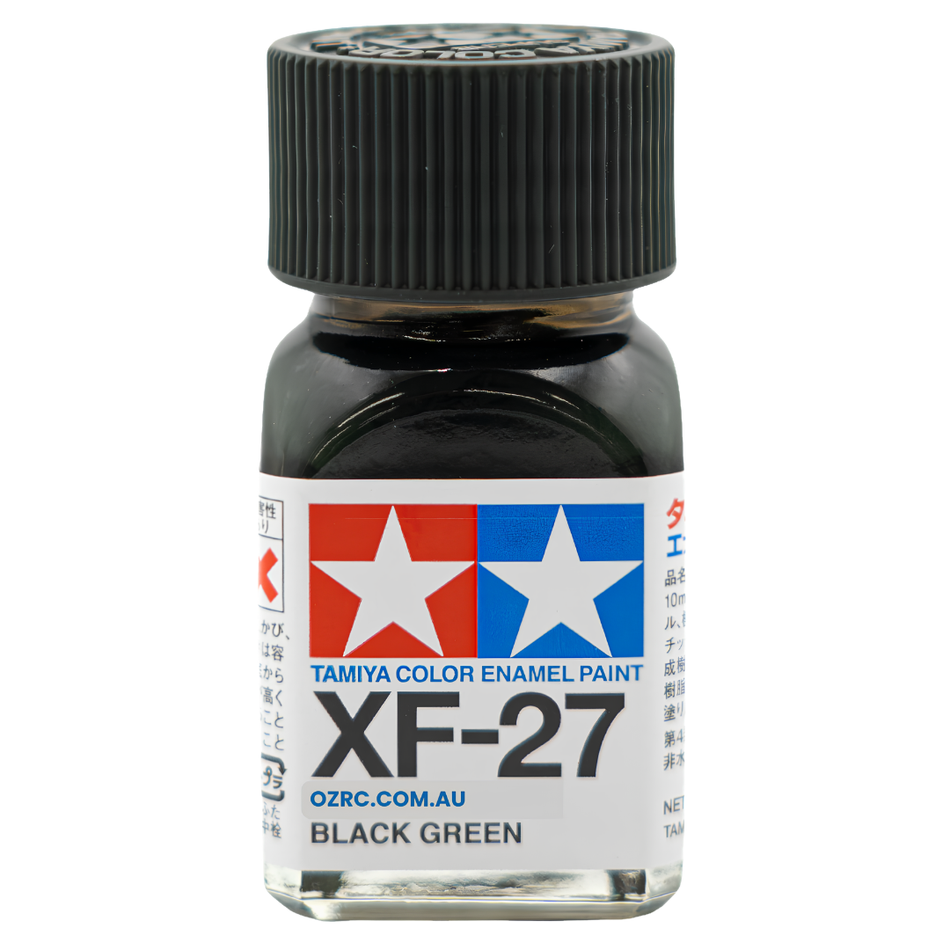 Tamiya XF-27 Black Green Enamel Paint 10ml 80327