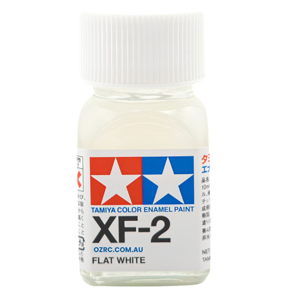 Tamiya XF-2 Flat White Enamel Paint 10ml 80302