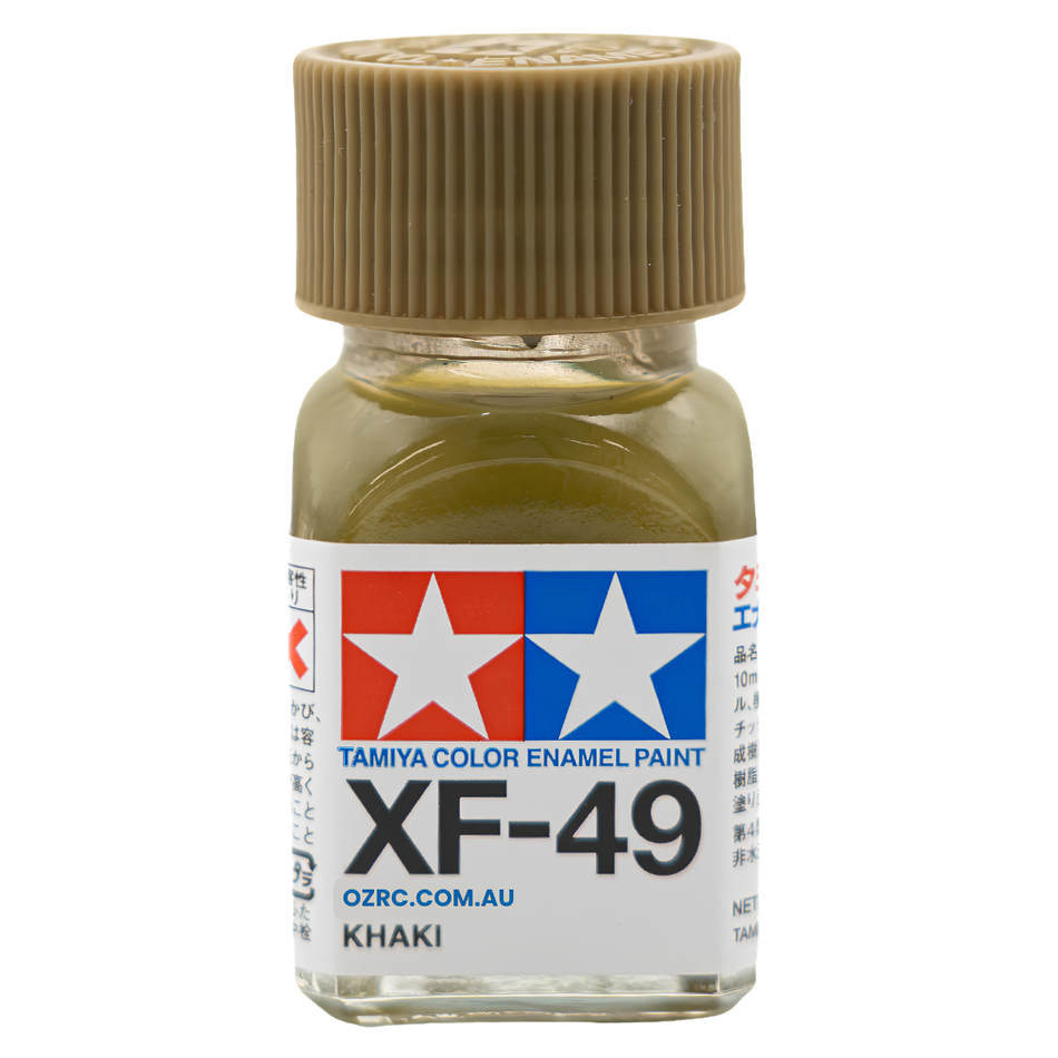 Tamiya XF-49 Khaki Enamel Paint 10ml 80349