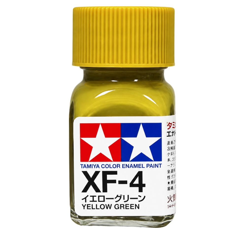 Tamiya XF-4 Yellow Green Enamel Paint 10ml 80304