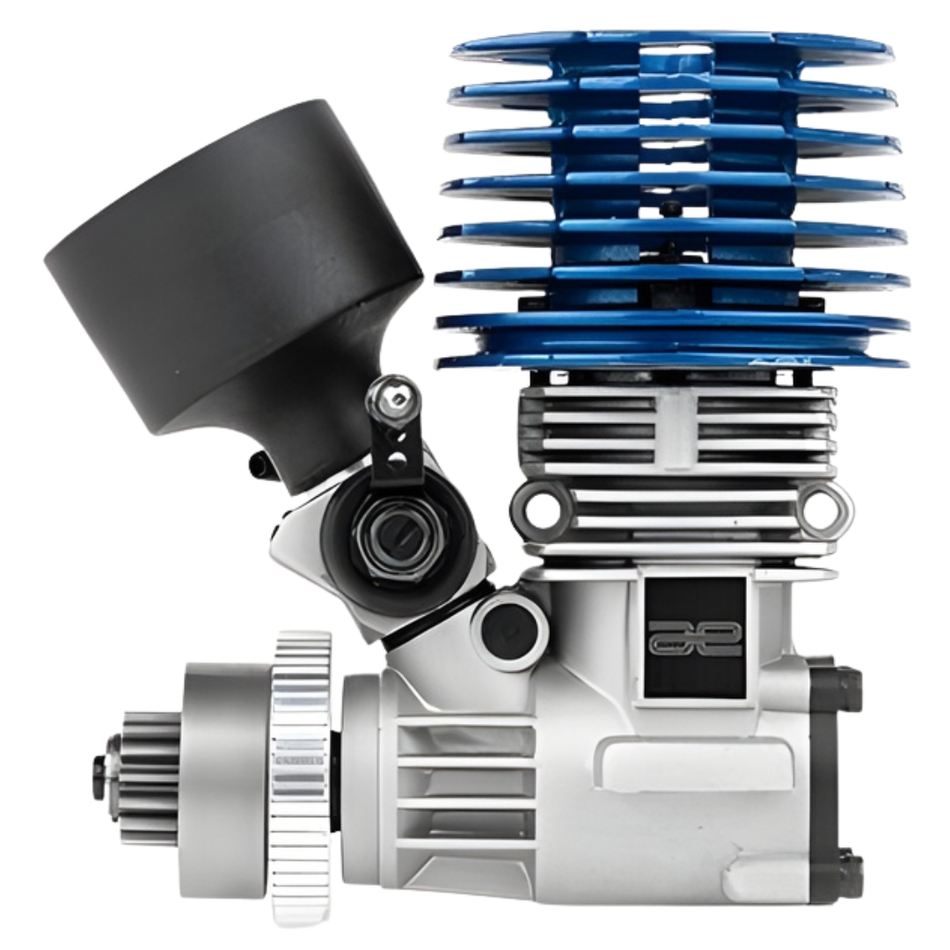 Team Associated 15S Engine with Rotary Carb and Side Exhaust 29029