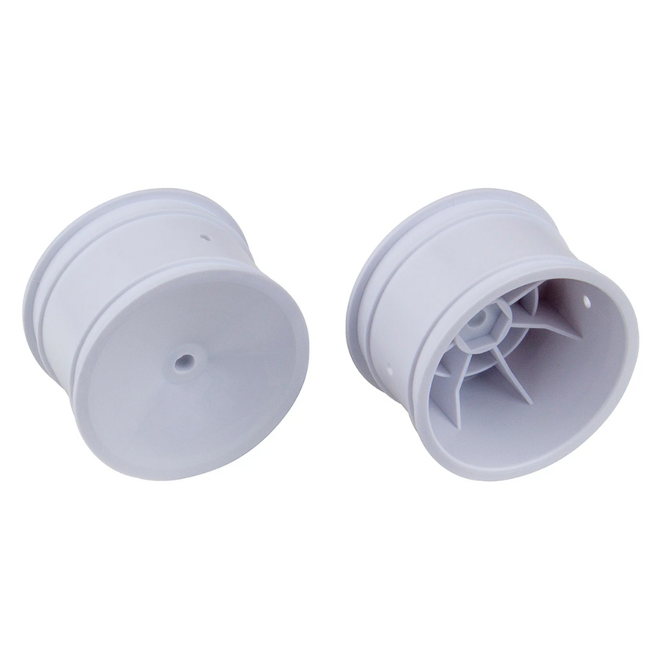 Team Associated 2WD 4WD Rear Wheels 2.2in 12mm Hex White Suits B Series 9695