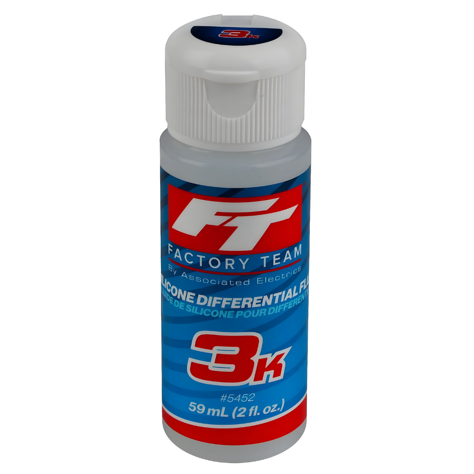 Team Associated 3K (3,000) Silicone Diff Oil 59ml 5452