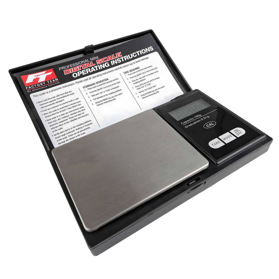 Team Associated FT Professional Mini Digital Scale 100g 0.01g 1522