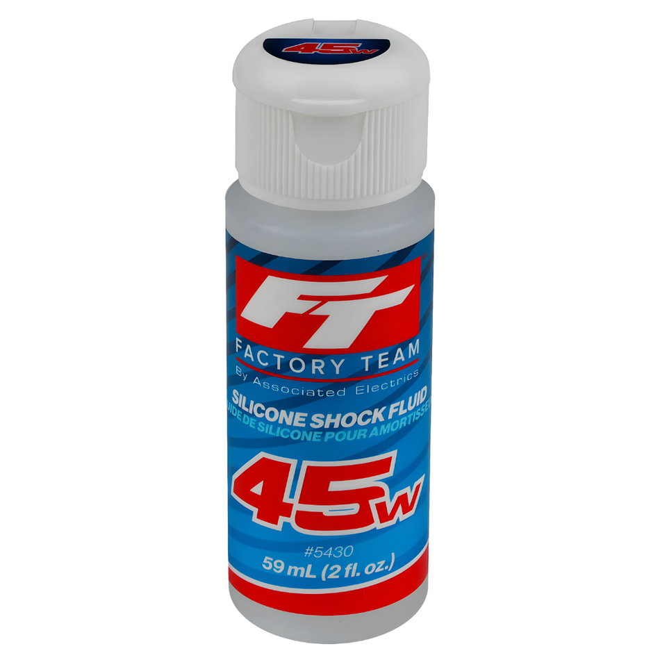 Team Associated FT Silicone Shock Fluid 45wt 575cSt 2oz Bottle 5430