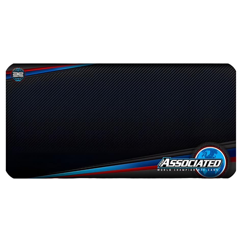Team Associated Pit Mat 2023 24x48 Inch Blue 97084