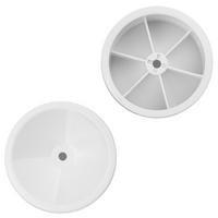 Team Associated RC10 2.2 Rear Wheel White Off Road 6805W