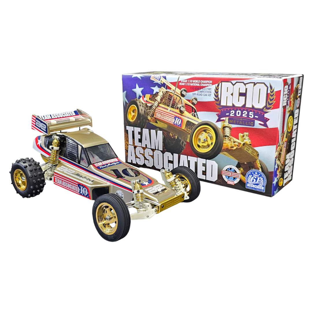 Team Associated RC10G 1/10 2WD Buggy Nitro Kit Gold Edition | ASC6047 | Hobby Grade