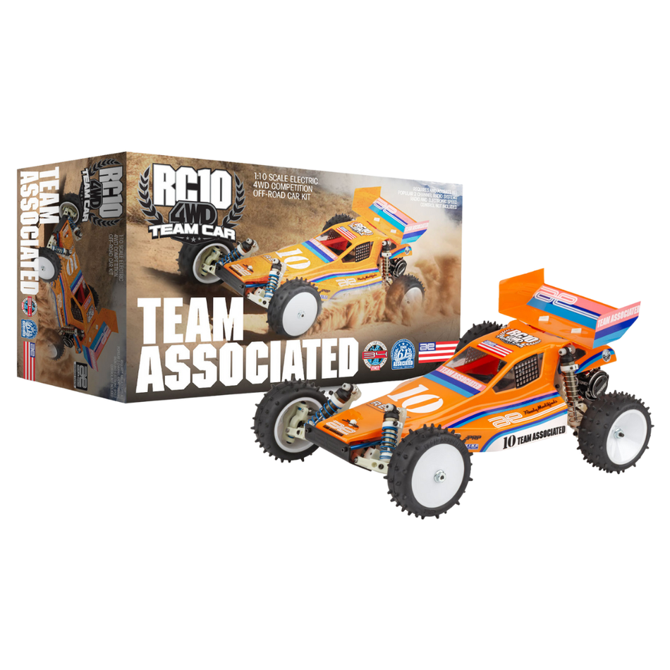 Team Associated RC10 4WD RC 1/10th Scale Team Car Kit Off-Road Buggy 6046