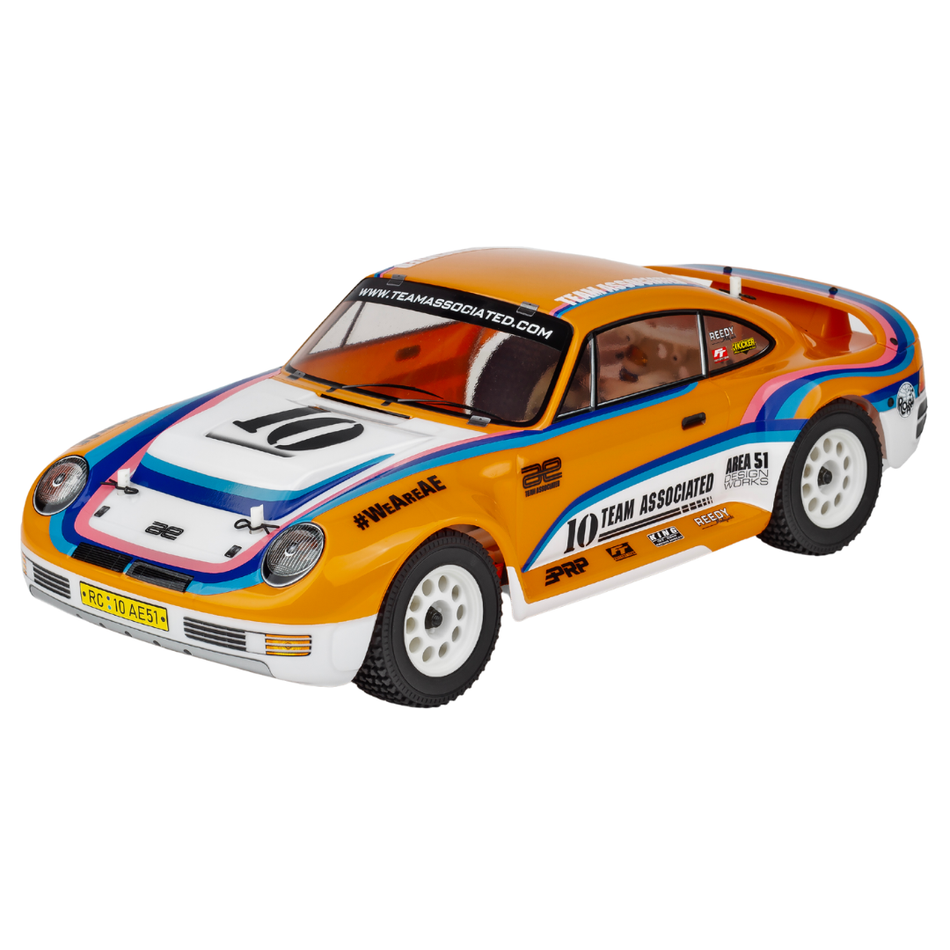 Team Associated RC10 Porsche 959 Rally RC Car Kit Gold Tub Chassis 30138