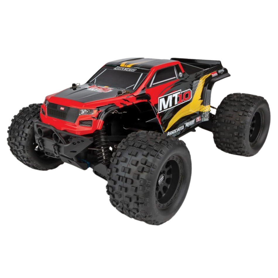 Team Associated RIVAL MT10 Brushless 1/10 RTR Monster Truck V2 Red 20518