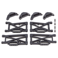 Team Associated 25804 Rival MT10 Pro4 SC10 Suspension Arm Set Front Rear