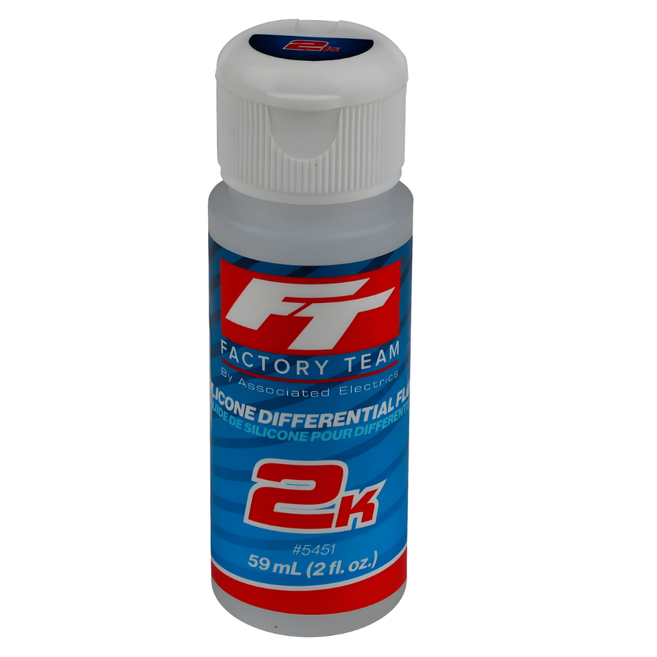 Team Associated Silicone Diff Fluid 2000cSt 2oz 5451