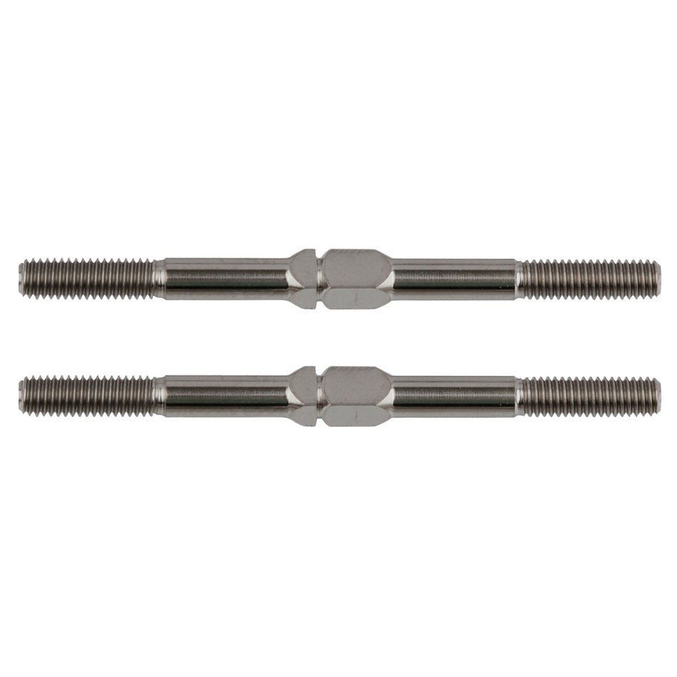 Team Associated Silver Titanium Turnbuckles 45mm 1404