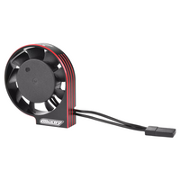 Team Corally High Speed Cooling Fan XF-40 w/BEC Connector 40mm Red C-53116-1
