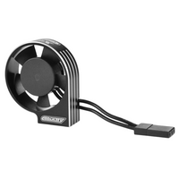 Team Corally High Speed Cooling Fan XF-30 w/BEC Connector 30mm Silver C-53115-2