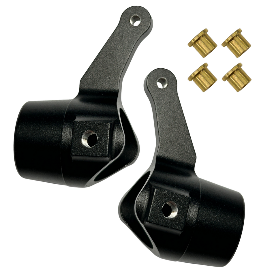 Team GPM Upgrade HPI Trophy 3.5 Alloy Front Knuckle Arm 1 Pair Black TRO21-BK