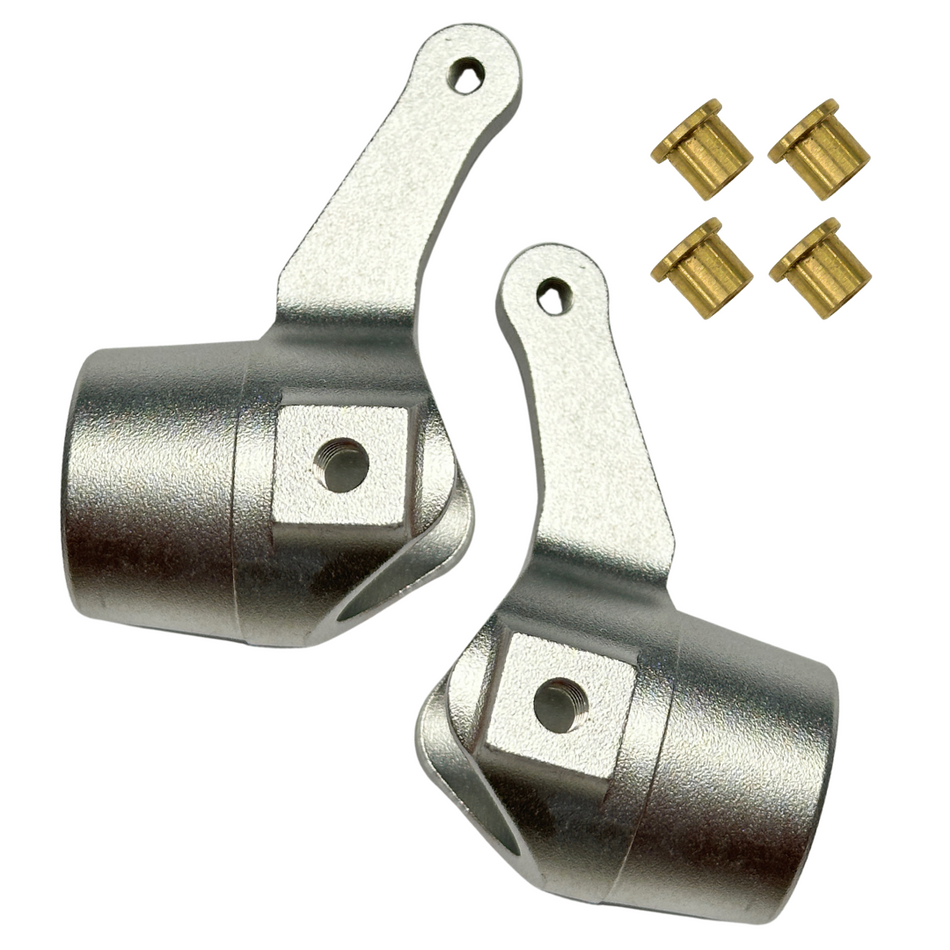 Team GPM Upgrade HPI Trophy 3.5 Alloy Front Knuckle Arm 1 Pair Silver TRO21-S