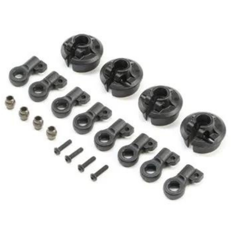 Team Losi Racing Shock Plastics, 8X Elite 243038