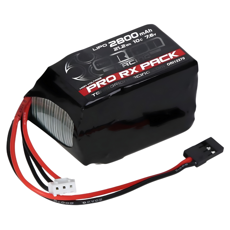 Team Orion 2800mAh 7.6V Lipo Hump Receiver Battery 12270