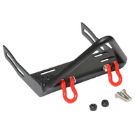 Team Raffee Co. Realistic Steel Stinger Front Bumper w/ Towing Hooks Black TRC/302251