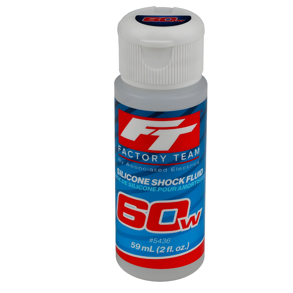 Team Associated Factory Team Silicone Shock Fluid 60wt 800cSt 2oz 5436